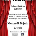 Présentation Saison théâtrale 2019-2020 - Théâtre de la Cité