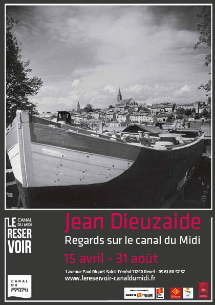 Jean Dieuzaide, regards sur le canal du Midi