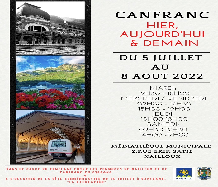 Exposition : "Canfranc Hier, aujourd'hui et demain" par Amistad
