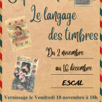Exposition : "Le langage des timbres" prêté par Antoine Zaragoza