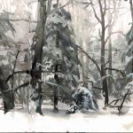 Exposition de Christophe Pons : Forêts, un peintre au bois dormant