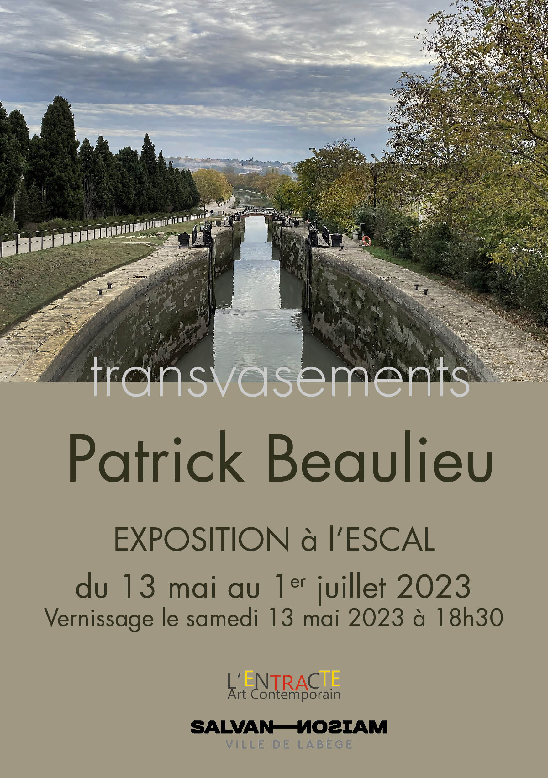 Exposition : "Transvasements" par Patrick Beaulieu
