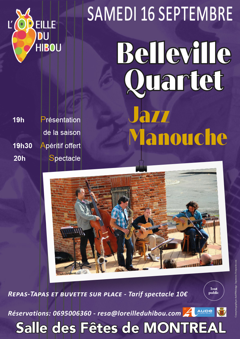Belleville Quartet - Jazz manouche