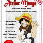 Atelier Manga - Report du mercredi 14 septembre