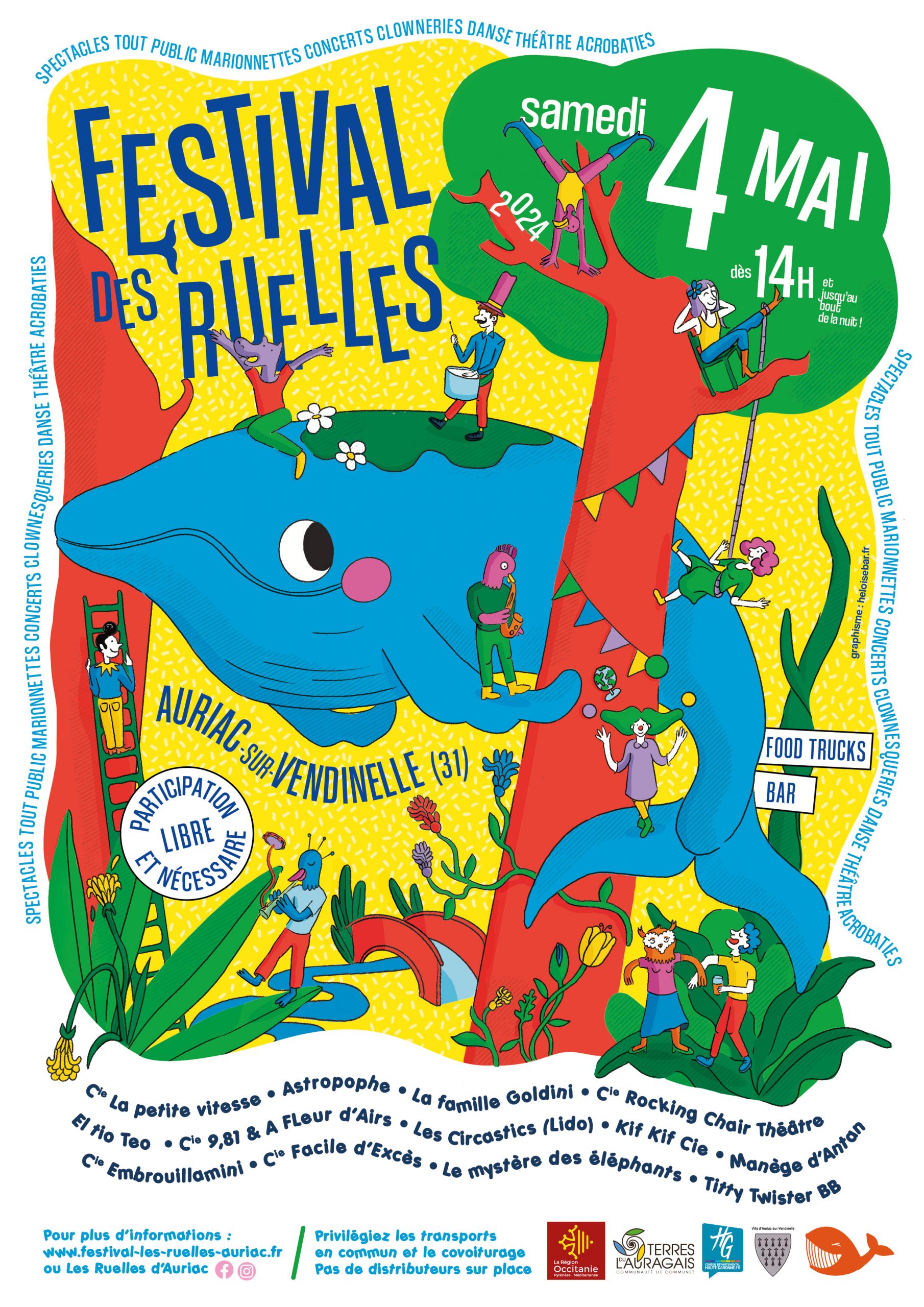Festival des Ruelles • Spectacles et arts de rue