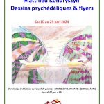Exposition : "Dessins psychédéliques & flyers" par Matthieu Kondryszyn