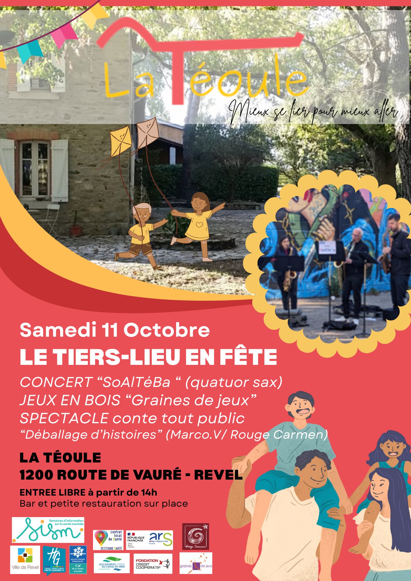 "MIEUX SE LIER POUR MIEUX ALLER" FETE DE LA TEOULE