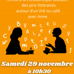 Café Littéraire - Prix littéraire