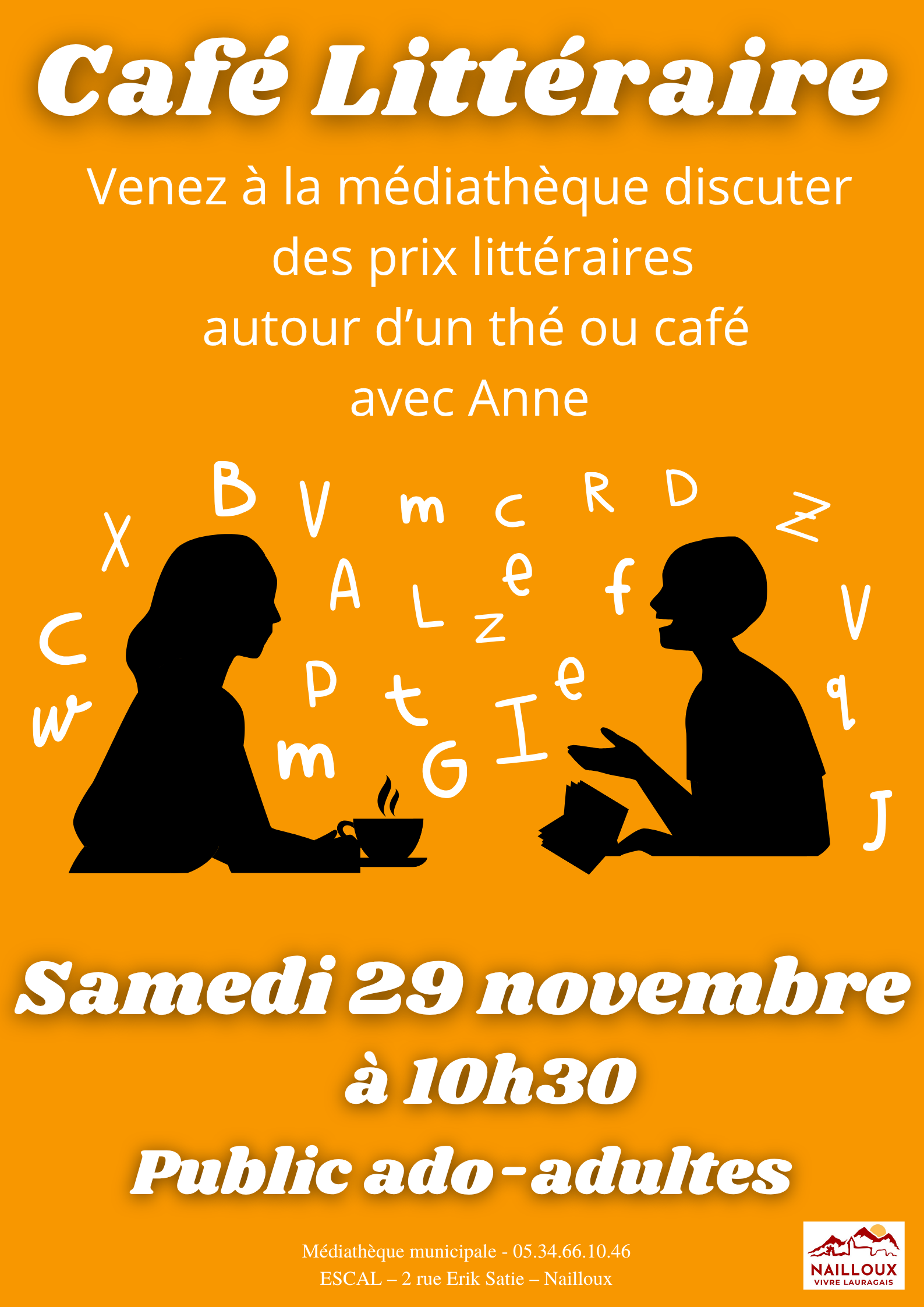 Café Littéraire - Prix littéraire