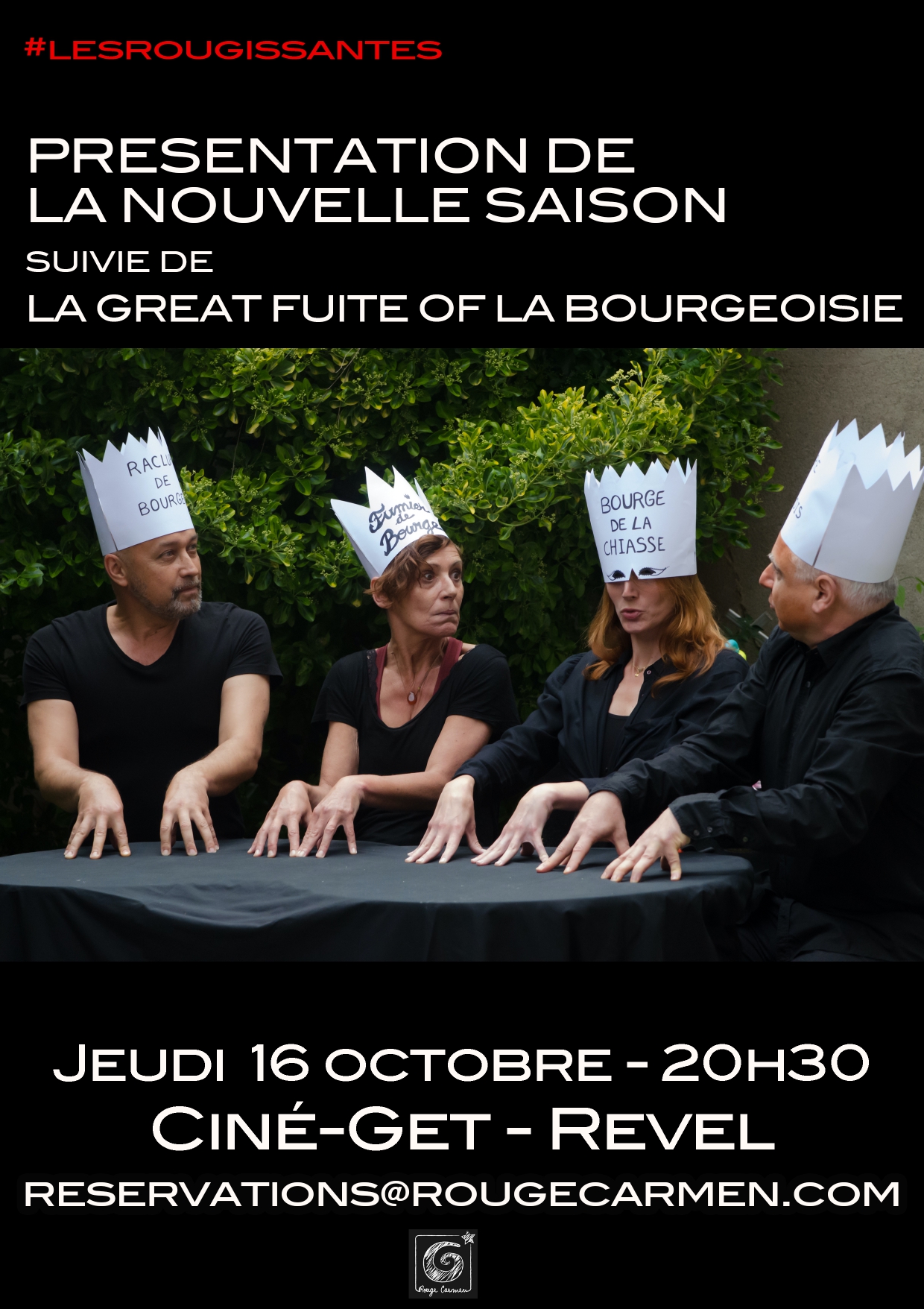 PRESENTATION DE SAISON suivie de LA GREAT FUITE OF LA BOURGEOISIE