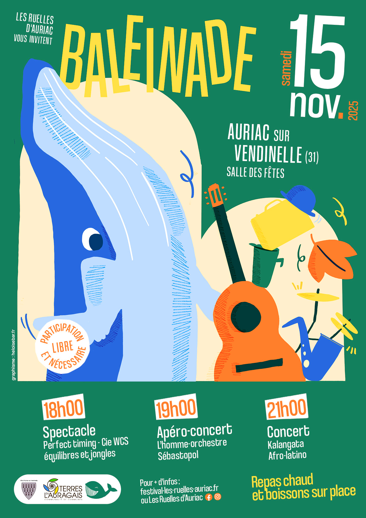 Baleinade - concerts - spectacles