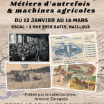 Exposition : Métiers d'autrefois et engins agricoles