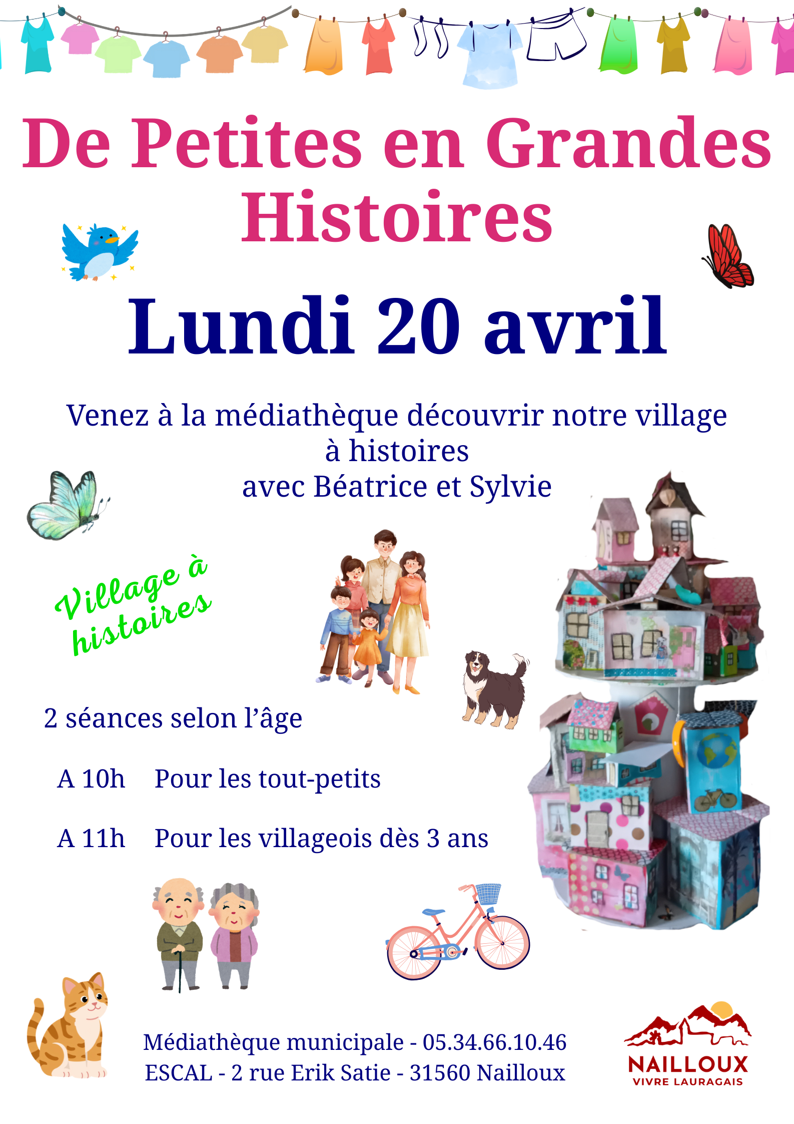 De Petites en Grandes Histoires - Village à histoires