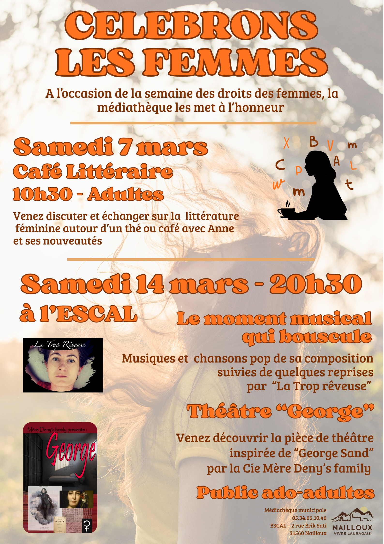 Café Littéraire - Célébrons les femmes