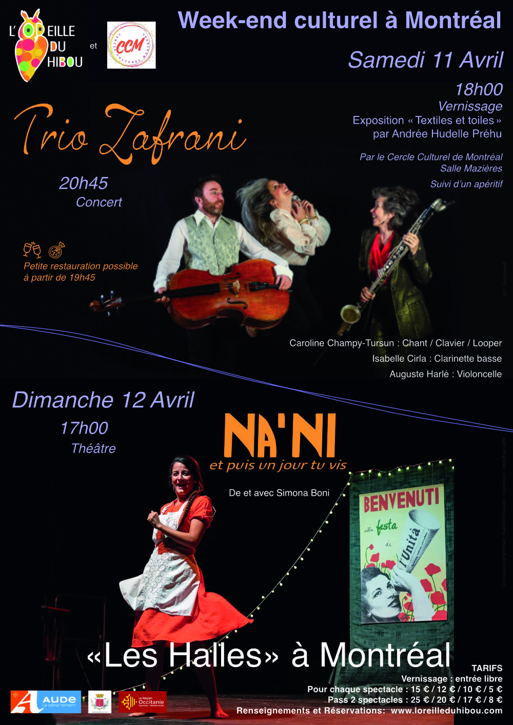 Week-end culturel aux Halles de Montréal