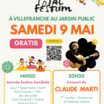 Festival familial Total Festum et concert de Claude Marti