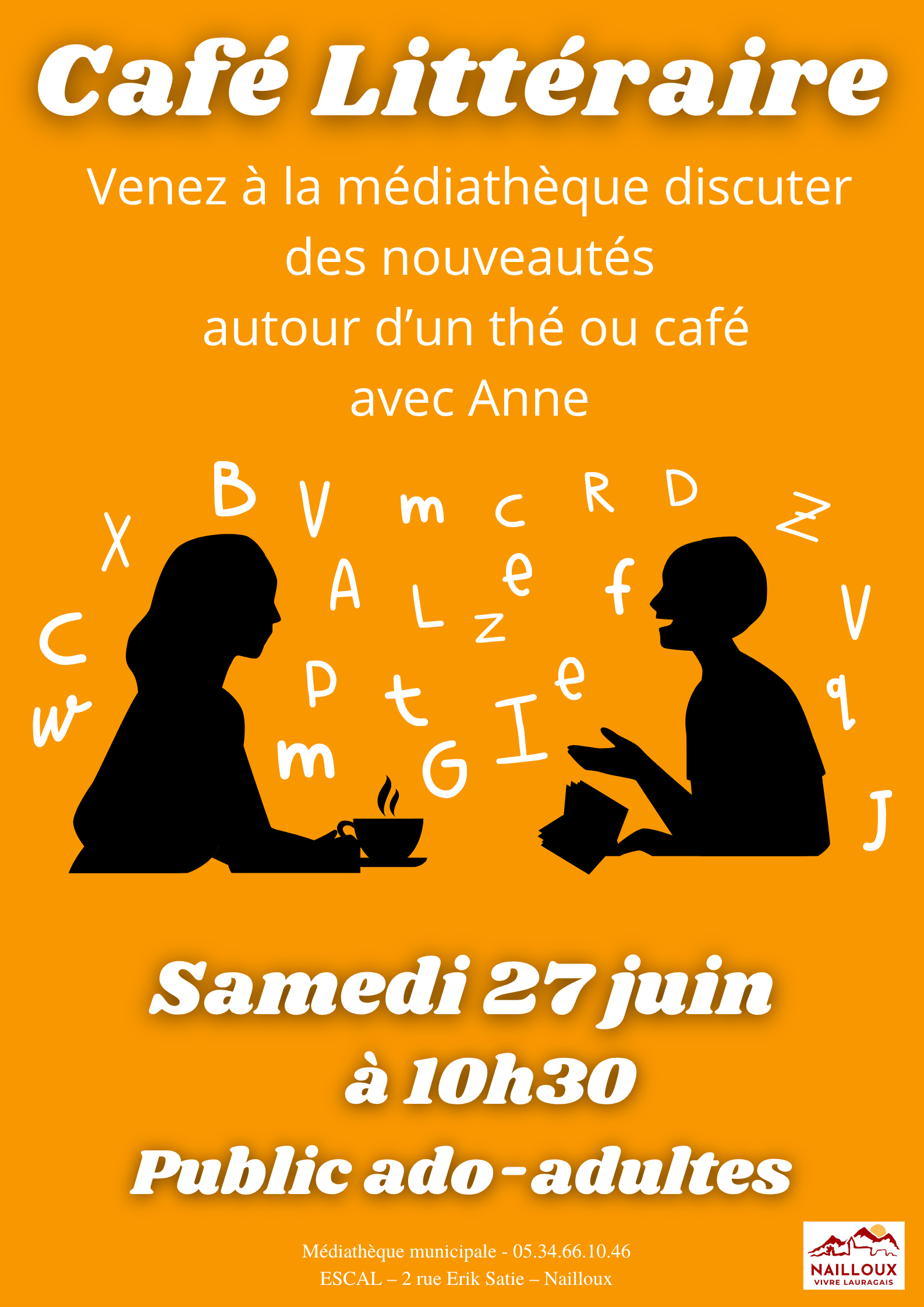 Café littéraire - Nouveautés