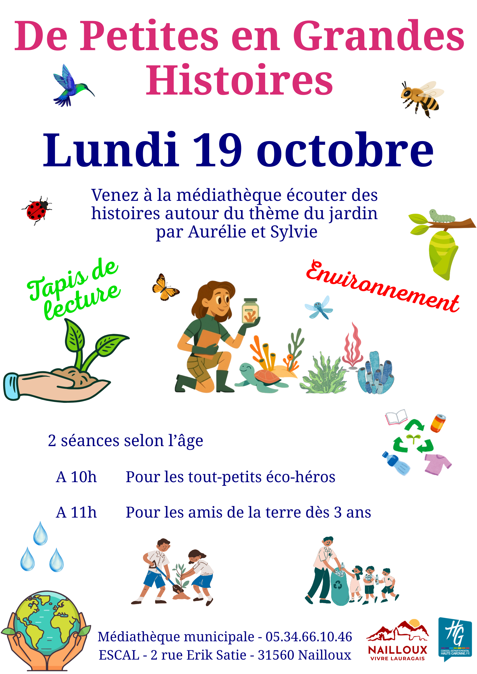 De Petites en Grandes Histoire - Environnement